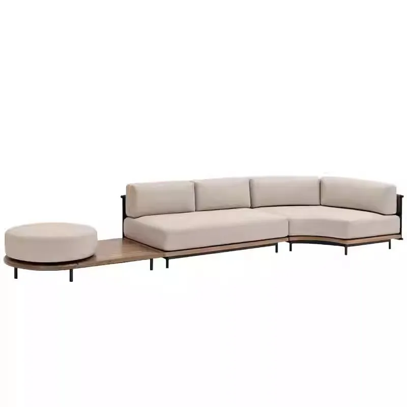 Outdoor Furniture Designer - Sofa rotan luar ruangan bergaya Nordik,