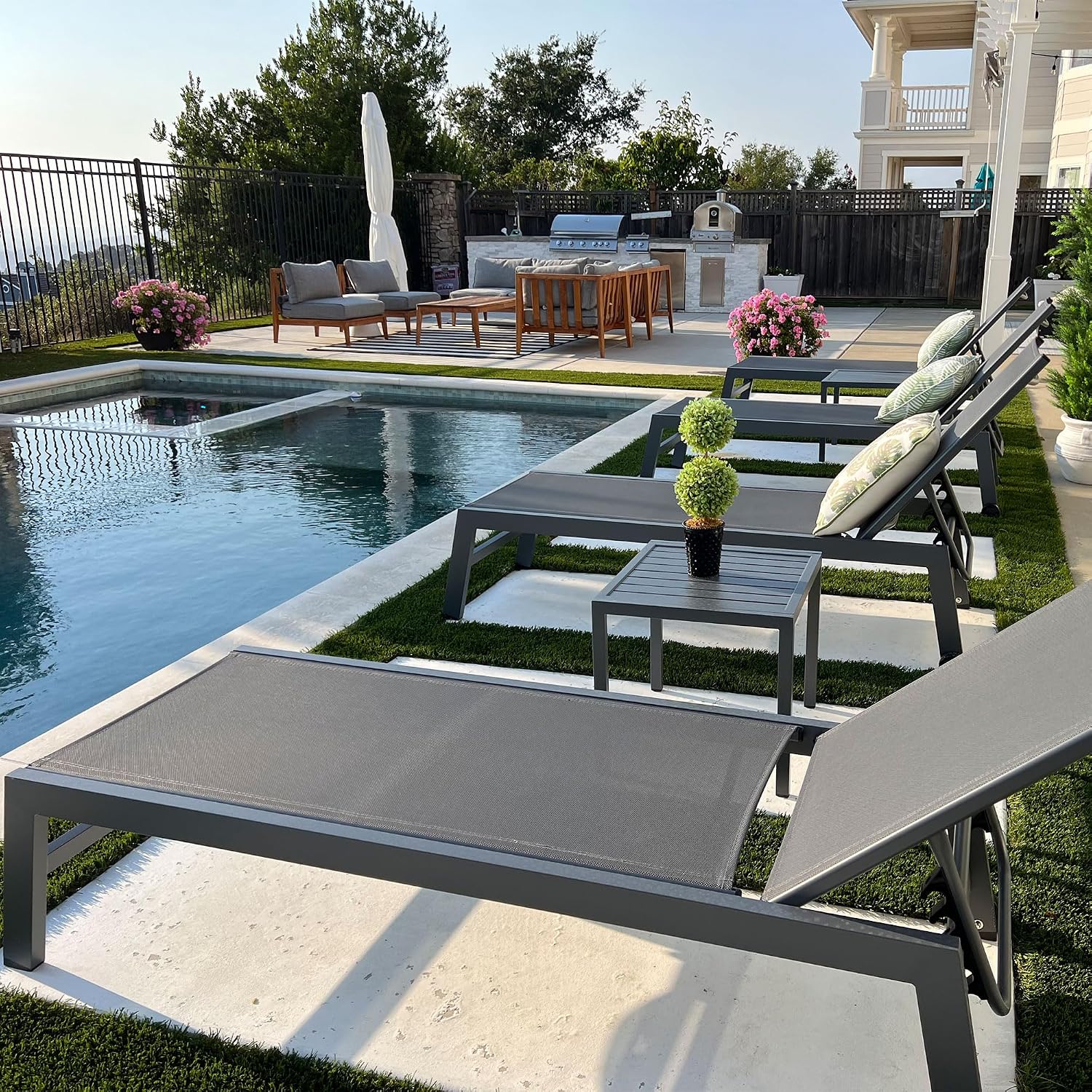 Outdoor Furniture Quick Dry - Set Kursi Santai Luar Ruangan Berbahan