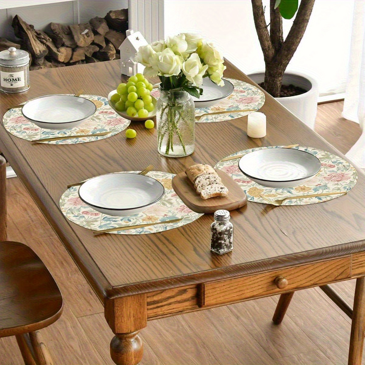 VIKAMA Set 4 Alas Meja Teh Sor - Outdoor Furniture Designer ulasan dan harga