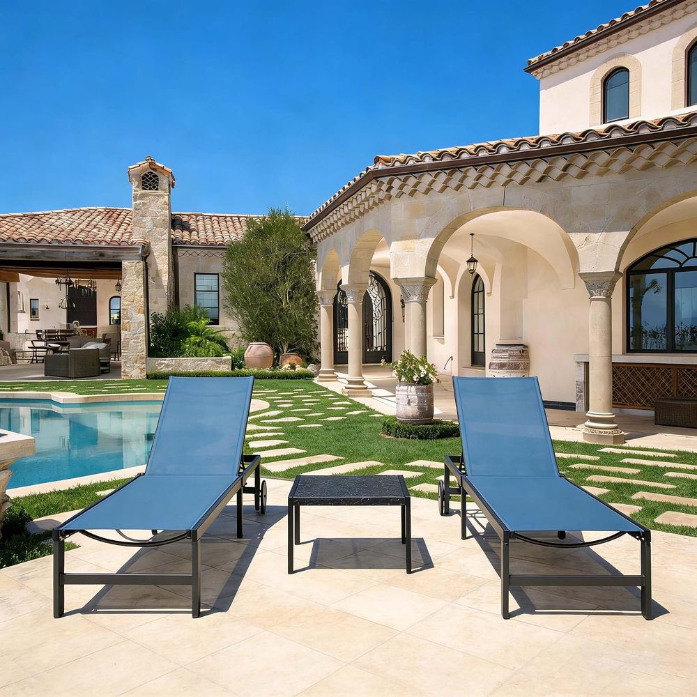 Set Meja dan Kursi Beroda, War - Outdoor Furniture Quick Dry ulasan dan harga