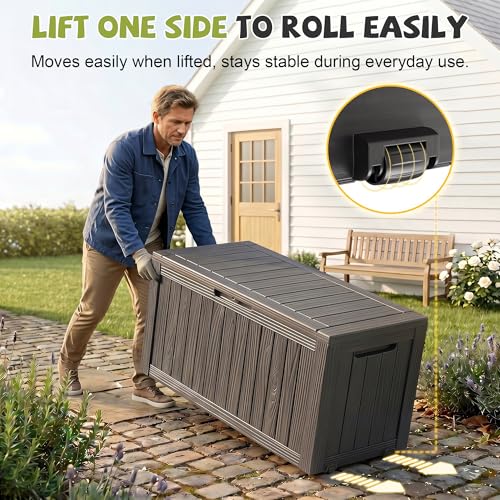 Kotak Penyimpanan Resin Tahan  - Outdoor Furniture Waterproof ulasan dan harga