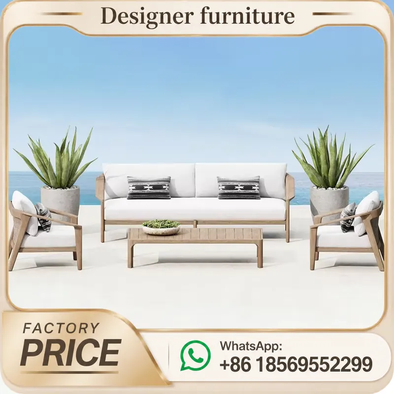Set Sofa Kayu Jati untuk Teras - Outdoor Furniture Teak ulasan dan harga
