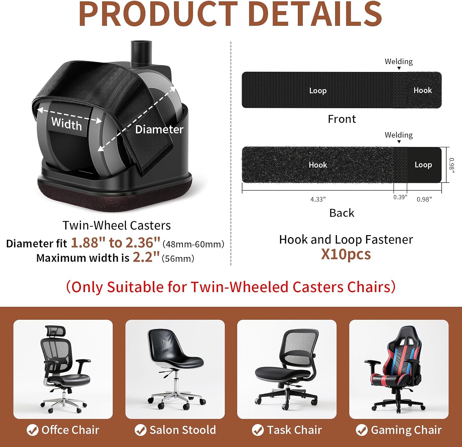 5 Buah Pelindung Kaki Kursi Ka - Outdoor Furniture Glides ulasan dan harga