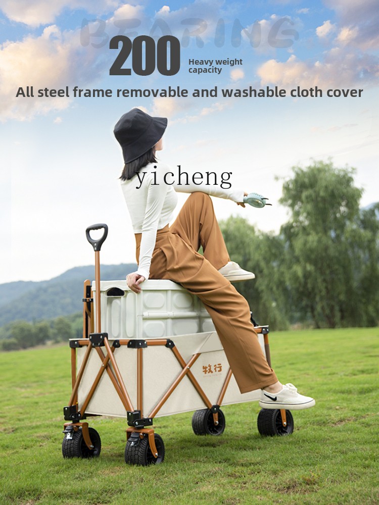 Troli berkemah lipat XL, troli - Folding Picnic Table ulasan dan harga