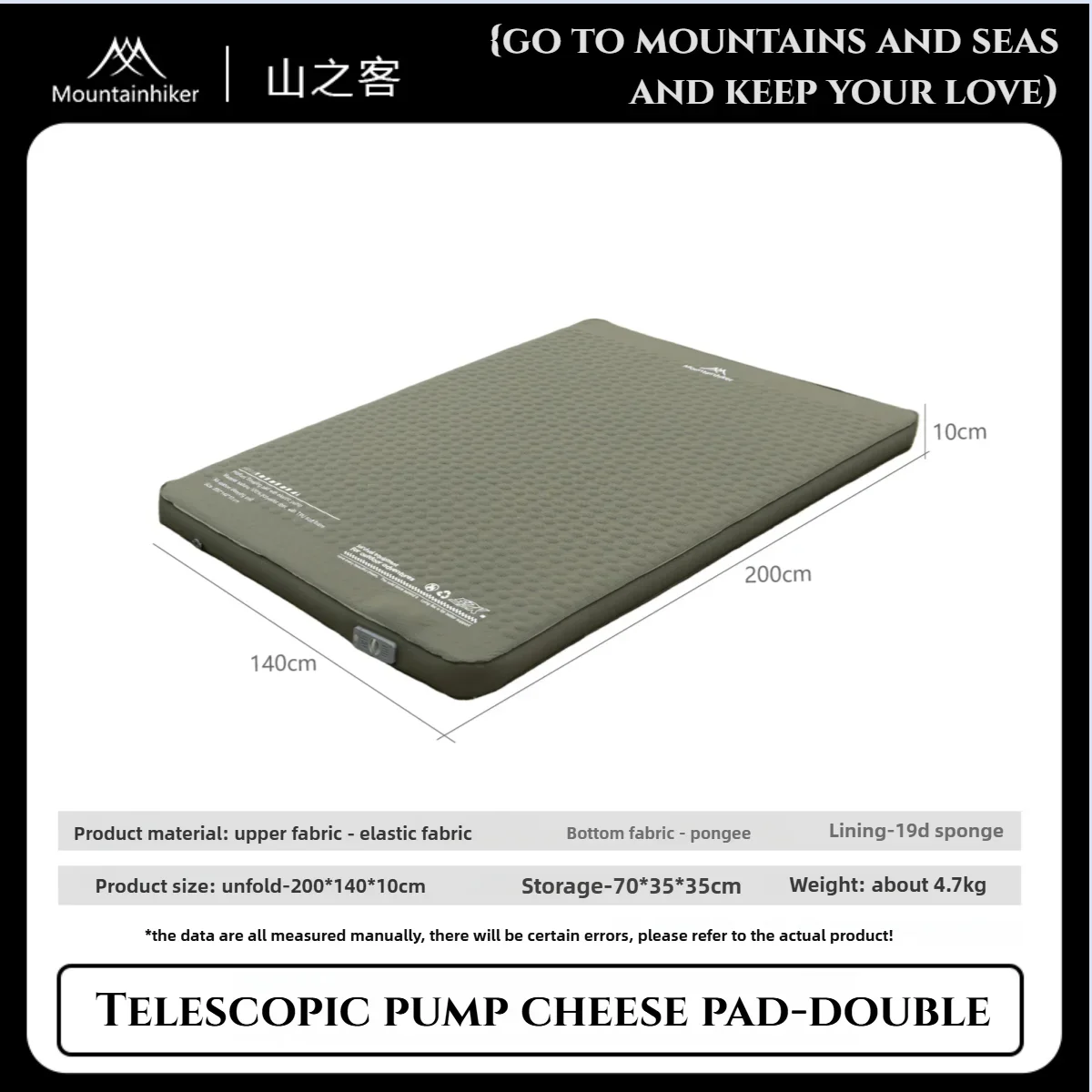 MOUNTAINHIKER Kasur Tiup Outdo - Outdoor Furniture From China ulasan dan harga