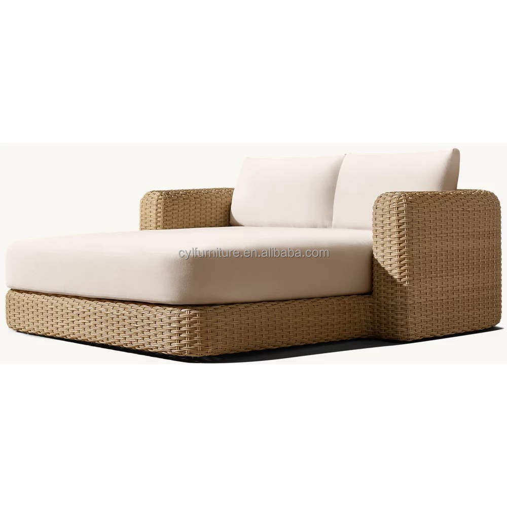 Tempat Tidur Siang Rotan PE Mo - Outdoor Furniture Quick Dry ulasan dan harga