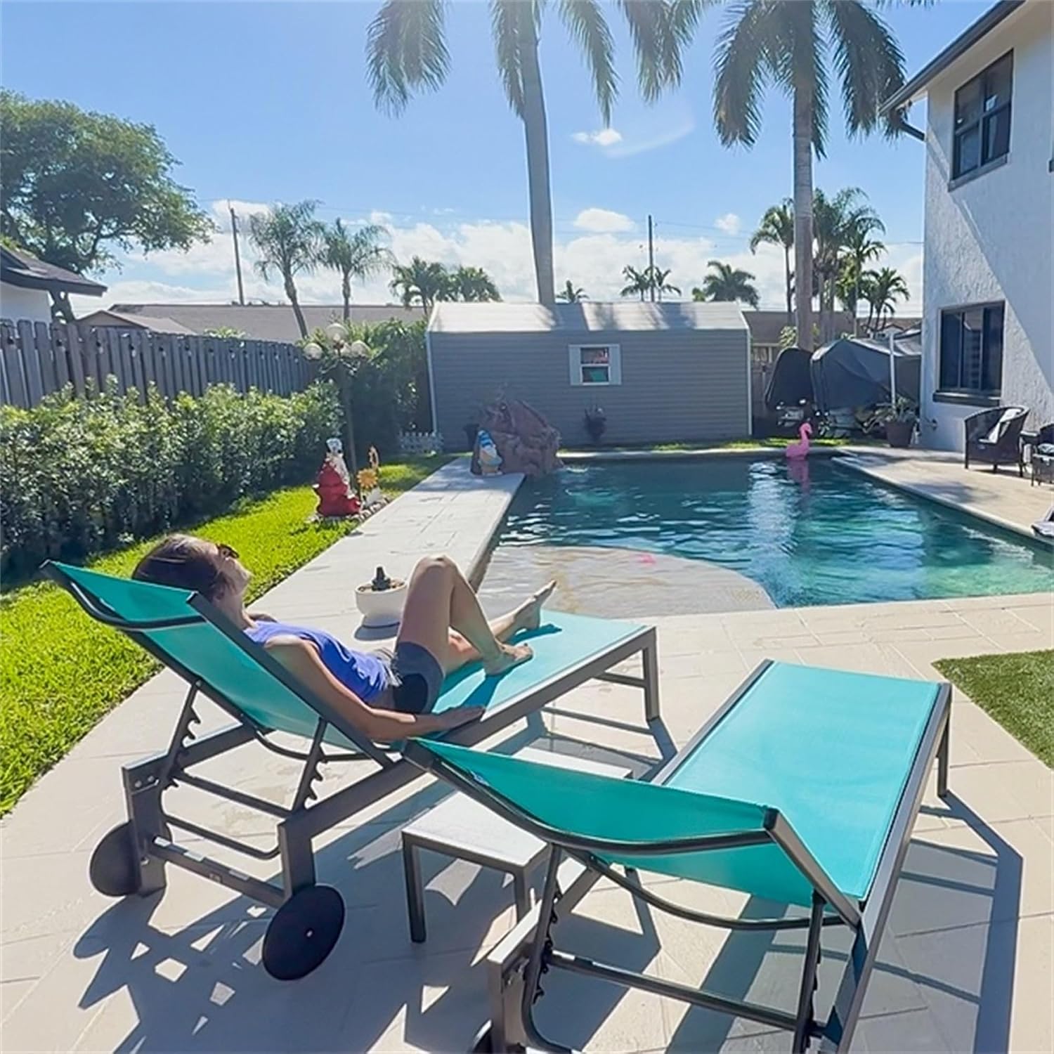 Kursi Santai Kolam Renang deng - Outdoor Furniture Quick Dry ulasan dan harga