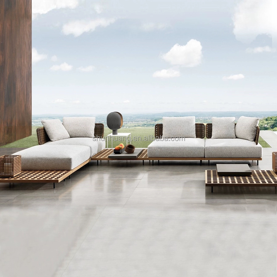 Set Sofa Taman Modern Furnitur - Outdoor Furniture Teak ulasan dan harga