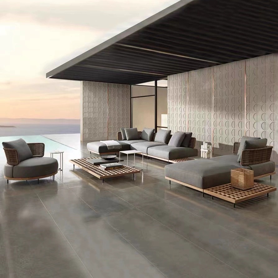 Set Sofa Taman Modern Furnitur - Outdoor Furniture Teak ulasan dan harga