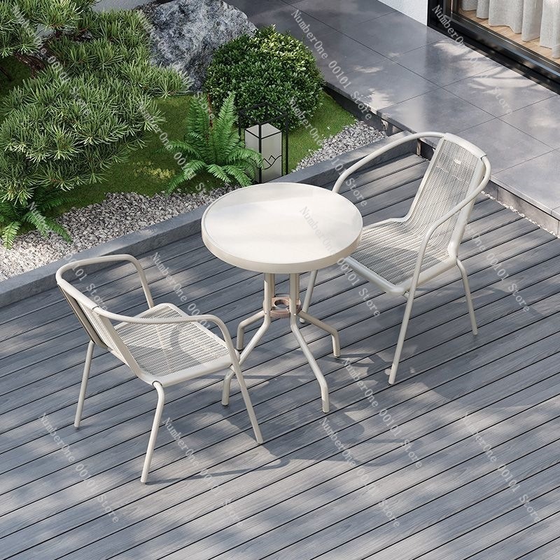 Set Meja Lipat Balkon Luar Rua - Outdoor Furniture Dining ulasan dan harga