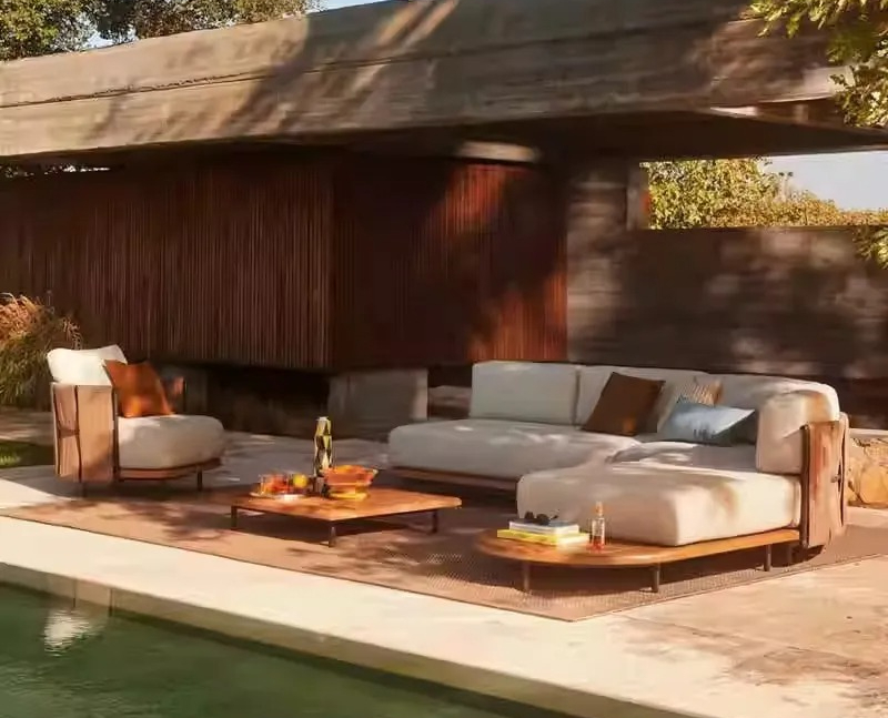 Sofa rotan luar ruangan bergay - Outdoor Furniture Designer ulasan dan harga