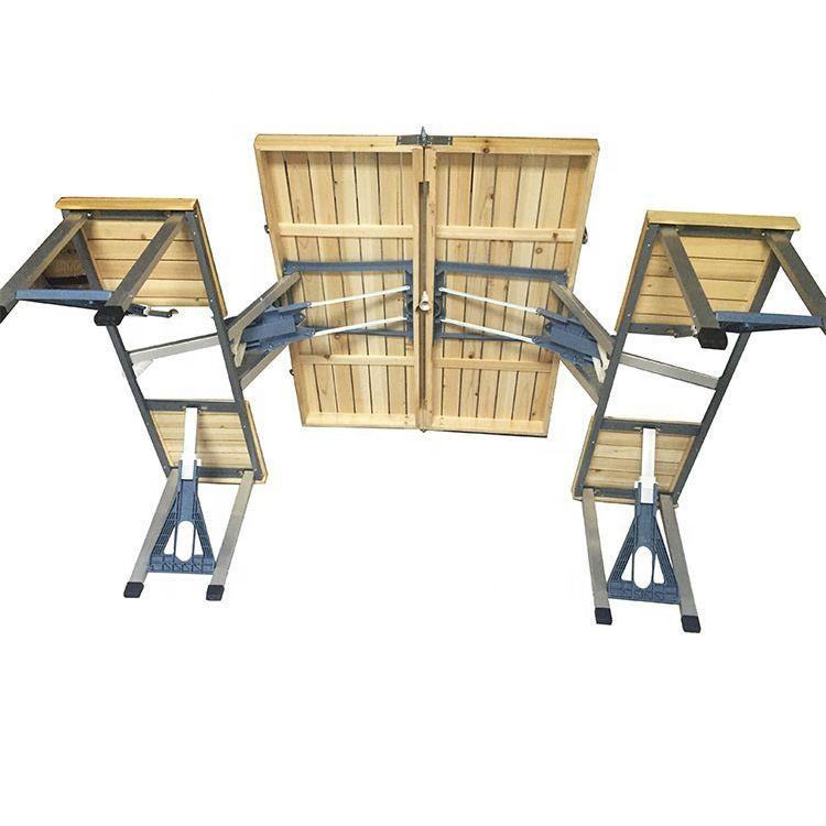 Set Meja Kursi Lipat Aluminium - Folding Picnic Table ulasan dan harga