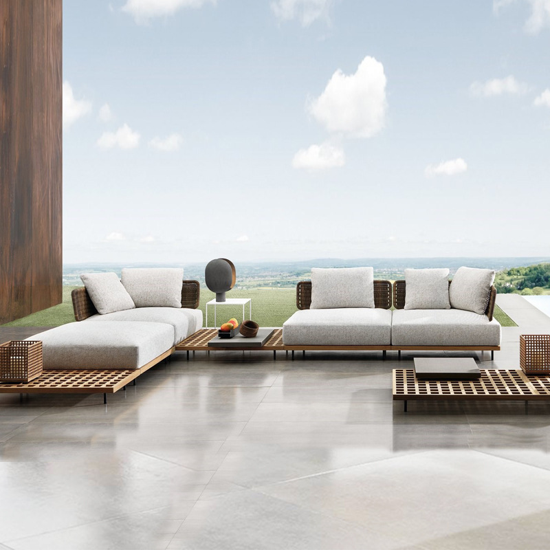 Sofa Luar Ruangan Patio Villa  - Outdoor Furniture Teak ulasan dan harga