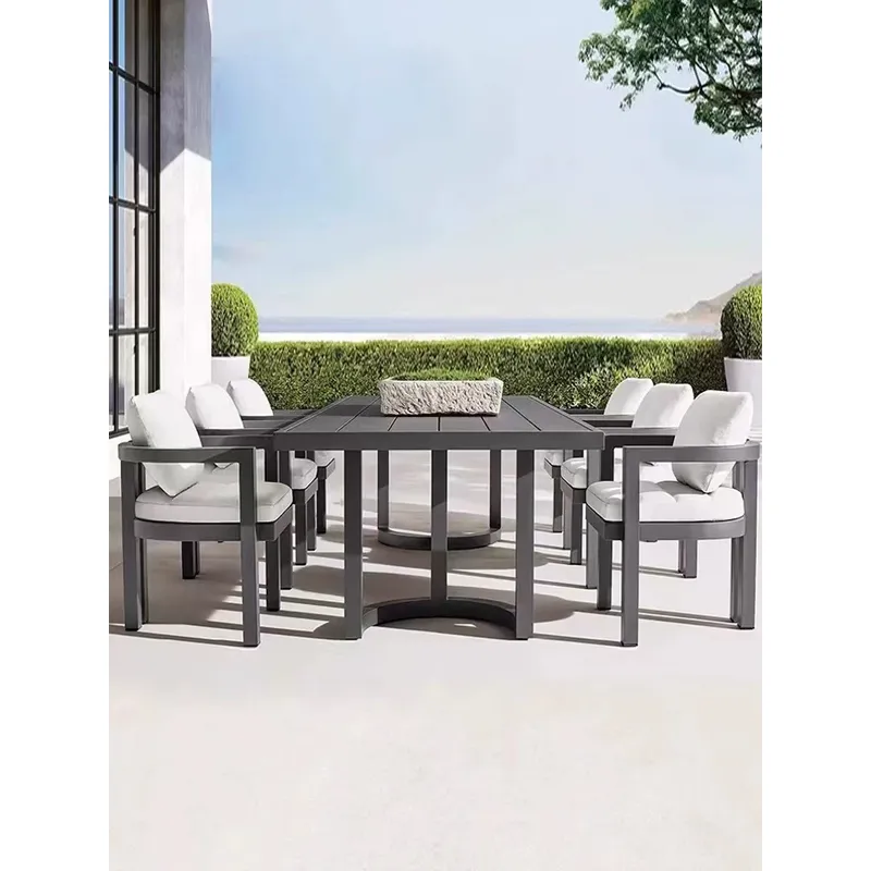 Set Meja Makan Kayu Jati Nordi - Outdoor Furniture Teak ulasan dan harga