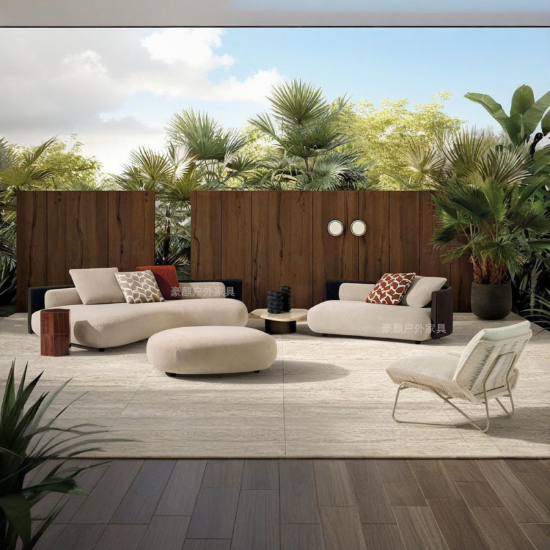 Set Sofa Rotan Luar Ruangan Ga - Outdoor Furniture Italian ulasan dan harga