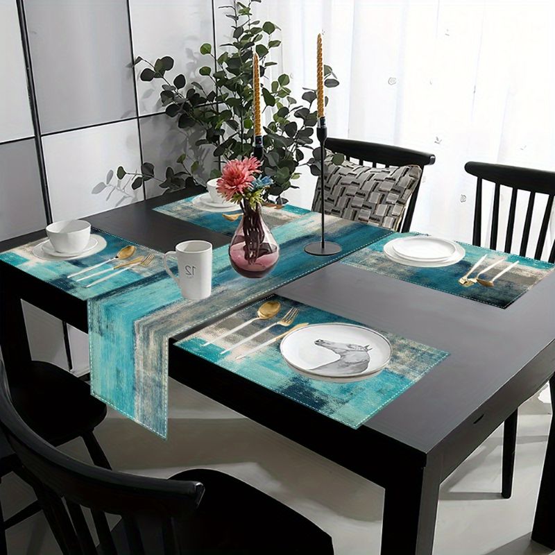 VIKAMA Morandi Set Alas Meja T - Outdoor Furniture Dining ulasan dan harga